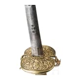 A German small-sword, circa 1720