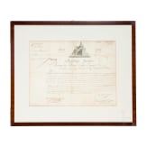 Consulat (1799 - 1804) - Napoleon Bonaparte - &bdquo;Pension de Deux Cents Francs", datiert 1802