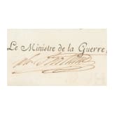 Consulat (1799 - 1804) - Napoleon Bonaparte - &bdquo;Pension de Deux Cents Francs", datiert 1802