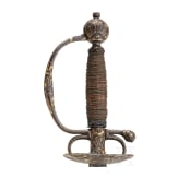 A German small-sword with chiselled hilt, circa 1740