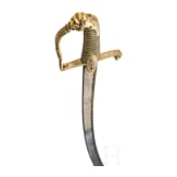 Damast-Geschenks&auml;bel f&uuml;r General Louis Joseph Maupoint, um 1806