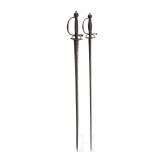 Two French ceremonial swords, 18th century