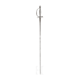 A French silver mounted smallsword, ca. 1780