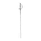 A French silver mounted smallsword, ca. 1780