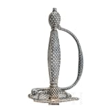 A French silver mounted smallsword, ca. 1780