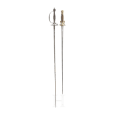 Two smallswords, German and French, circha 1800