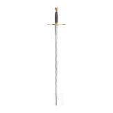 A German or Austrian ceremonial sword of a religious order or Freemasons' lodge, 2nd half of the 18th century