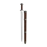 A damascus steel replika Viking sword, 2nd half of the 20th century