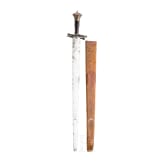A "Katzbalger" (landknecht's sword), Replica in the style of the 16th century