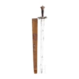 A "Katzbalger" (landknecht's sword), Replica in the style of the 16th century