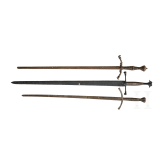 Three decorative swords, German, circa 1900