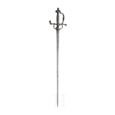 A fine French Rapier in Renaissance style with a silver hilt, circa 1860