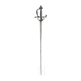 A fine French Rapier in Renaissance style with a silver hilt, circa 1860