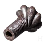 An German iron dagger pommel, circa 1520