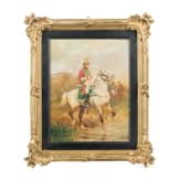 Eug&egrave;ne P&eacute;chaubes (1890 - 1967), Trompeter des 5. Dragoner-Regiments im Felde