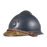 Stahlhelm &bdquo;Adrian" M 15 mit Veteranenschild f&uuml;r einen Infanterie Kommandanten