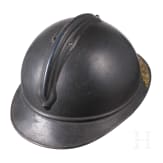 Stahlhelm &bdquo;Adrian" M 15 mit Veteranenschild f&uuml;r einen Leutnant der Dragoner