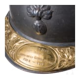 Stahlhelm &bdquo;Adrian" M 15 mit Veteranenschild f&uuml;r einen Leutnant der Dragoner