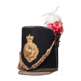 Tschako f&uuml;r Angeh&ouml;rige der Coldstream Guards im Stil um 1812 - 1815