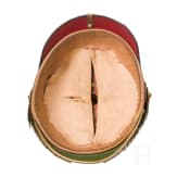 Helm f&uuml;r Offiziere der mexikanischen Infanterie, um 1910