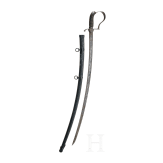 S&auml;bel M 1837 f&uuml;r Offiziere der Infanterie, datiert 1848