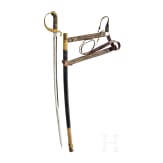 S&auml;bel M 1889 f&uuml;r k. k. Staatsbeamte, mit Geh&auml;nge