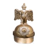 Helm f&uuml;r russische Mannschaften des Chevalier-Garde-Regiments, Sammleranfertigung, teilweise unter Verwendung alter Teile