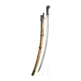 Milit&auml;rische Schaschka mit Horngriff, 19./20. Jhdt.