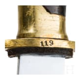 Seltene Schaschka M 1940 f&uuml;r die Kommandeure, Sowjetunion, Fertigung um 1940