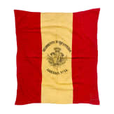 A flag cloth of the Spanish 14th Infantry Regiment &lsquo;Am&eacute;rica&rsquo;