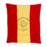 A flag cloth of the Spanish 14th Infantry Regiment &lsquo;Am&eacute;rica&rsquo;