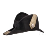 A bicorne hat with rank crown, 19th/20th century