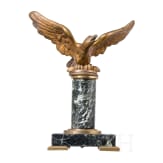 A bronze table eagle, circa 1900