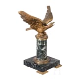 A bronze table eagle, circa 1900
