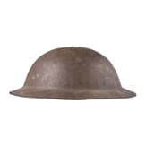 A steel helmet M 17 "Brodie" of a veteran of the 5th Infantry Division