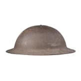 A steel helmet M 17 "Brodie" of a veteran of the 28th Infantry Division "Keystone"