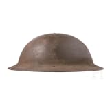 A steel helmet M 17 "Brodie" of a veteran of the 30th Infantry Division "Old Hickory"