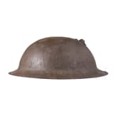 Stahlhelm M 17 &bdquo;Brodie" eines Veteranen der 4th Marine Brigade der 2nd Infantry Division &bdquo;Indianhead"