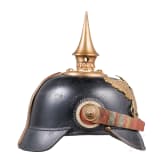 Helm f&uuml;r Offiziere der badischen Infanterie, um 1910