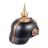 Helm f&uuml;r Offiziere der badischen Infanterie, um 1910