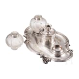 Ludwig II of Bavaria &ndash; a silver writing set, circa 1860/70