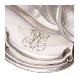Ludwig II of Bavaria &ndash; a silver writing set, circa 1860/70
