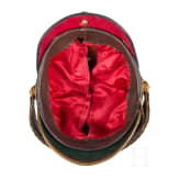 A helmet M 1878 for officers of the Schwere Reiter, before 1886