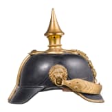 A helmet M 1878 for officers of the Schwere Reiter, before 1886