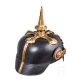 A helmet M 1886 for infantry officers