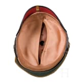 A helmet M 1886 for with the fieldgrey cover