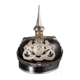A Helmet M 1886 for officers in the Infantry Life Guard Regiment