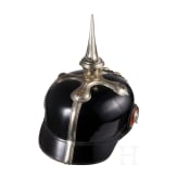 A Helmet M 1886 for officers in the Infantry Life Guard Regiment