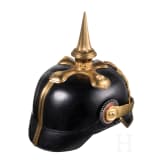 A helmet M 1886 or officers of the foot troops, circa 1900