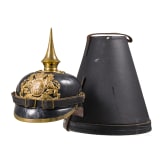 A helmet M 1896 for enlisted men of the Bavarian infantry